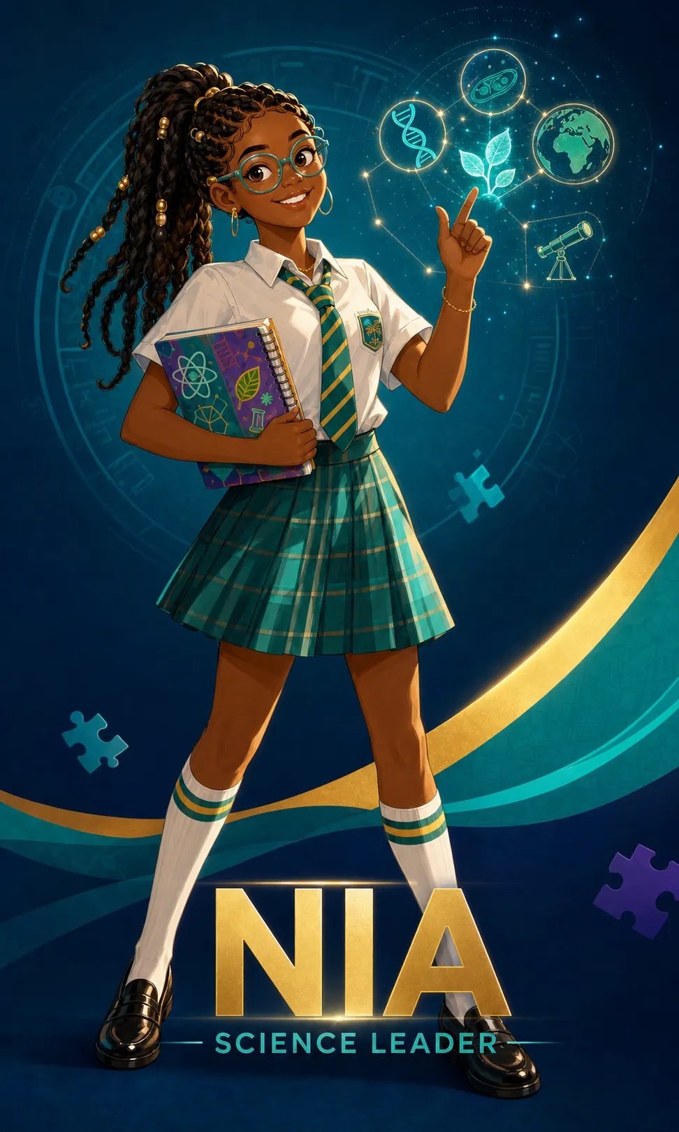 Nia, Science Leader